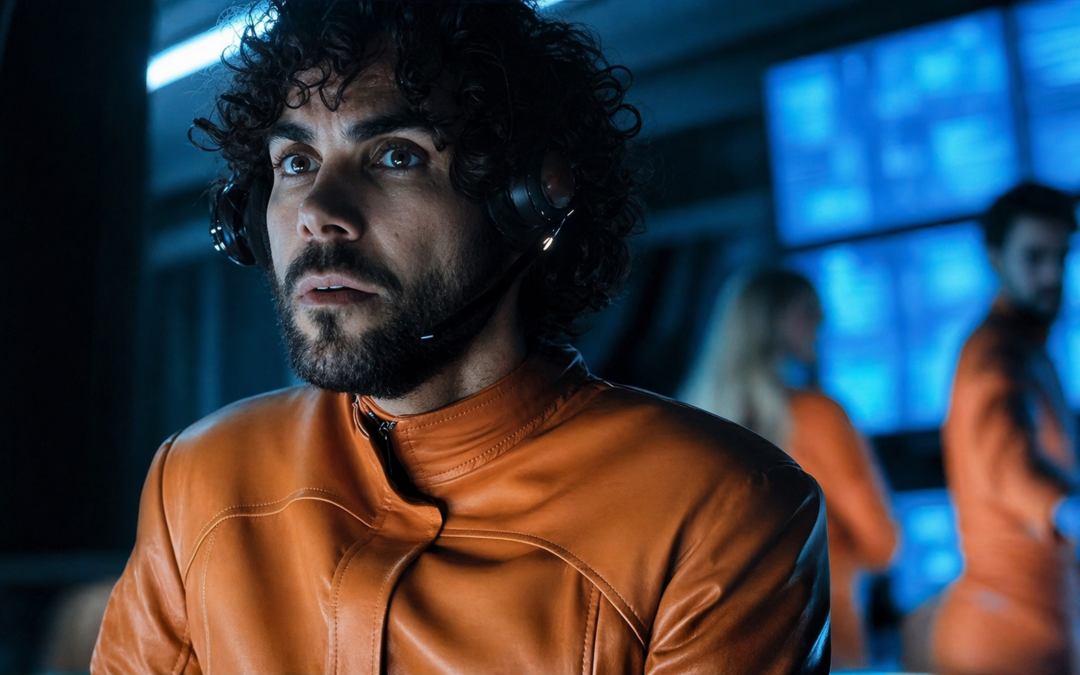 Samuel López actor protagonista de la serie El Refugio Atómico en Netflix